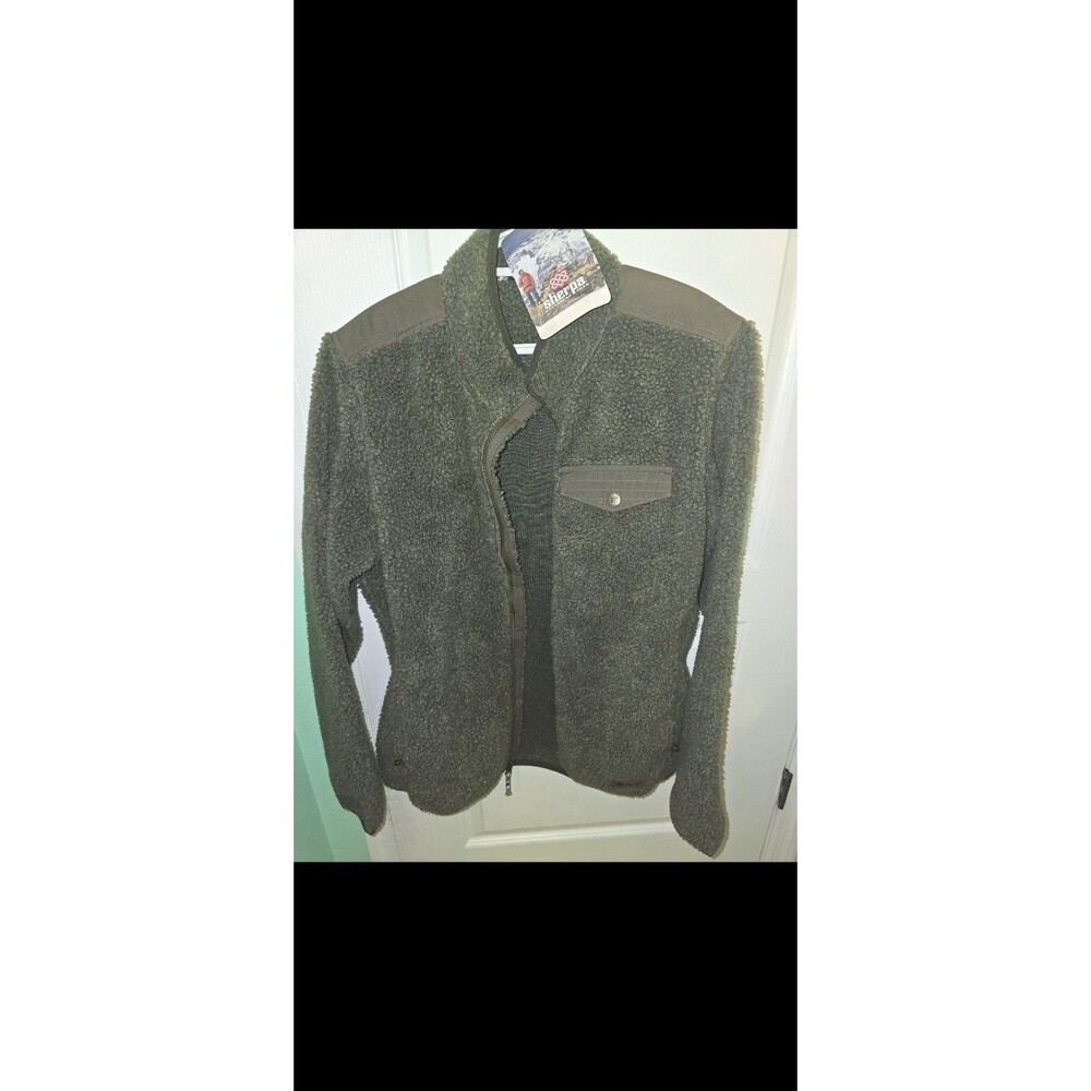 Sherpa Fleece Men's Sz L Hand Made High Pile Outdoor Gear Jacket Supreme Quality